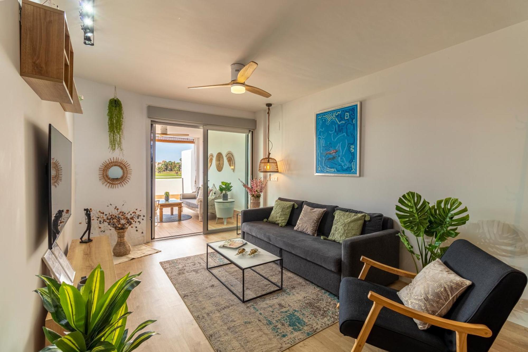 Rentitspain Apartamento Serena Terraza Con Vista A Golf Motril Exteriér fotografie